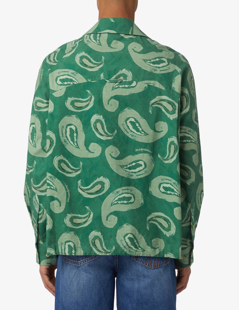 rinascente Jacquemus La haut pingo shirt paisley 
