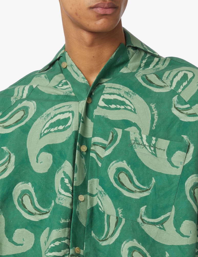 rinascente Jacquemus La haut pingo shirt paisley 