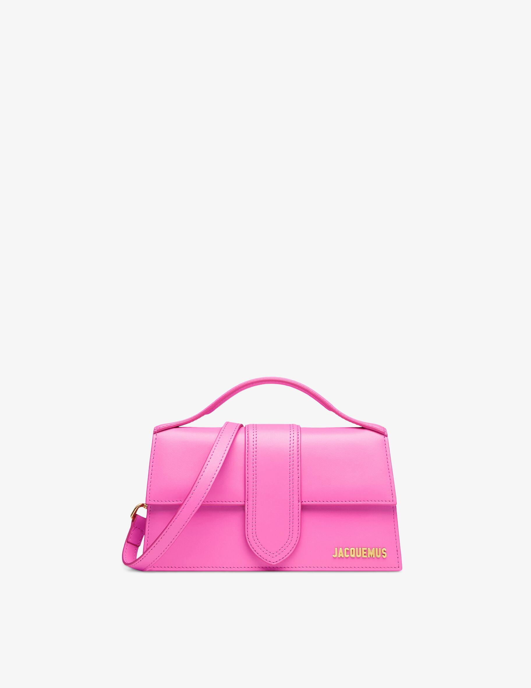 Borsa A Mano Jacquemus Le Grand Bambino LES CLASSIQUES – Pelle Nera, Donna