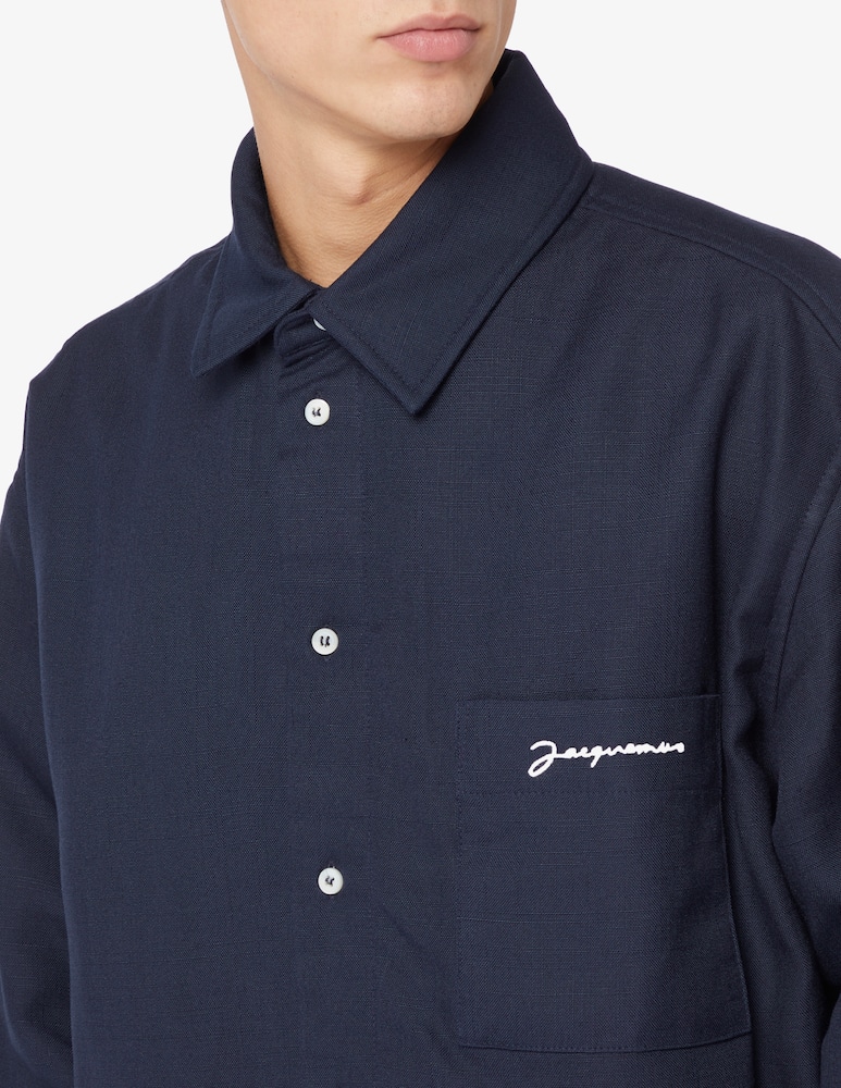 Jacquemus Sovracamicia padded loghino - immagine 4 Jacquemus Sovracamicia padded loghino - immagine 4