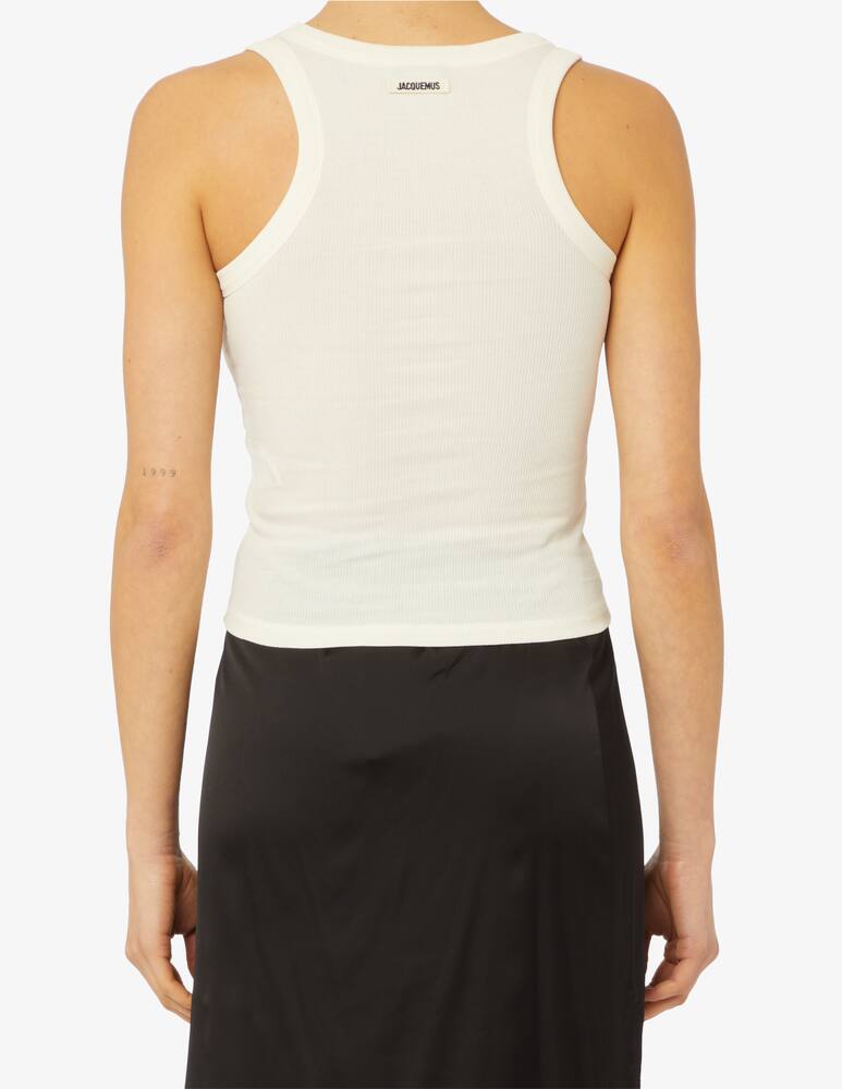 rinascente Jacquemus Canotta le debardeur gros grain