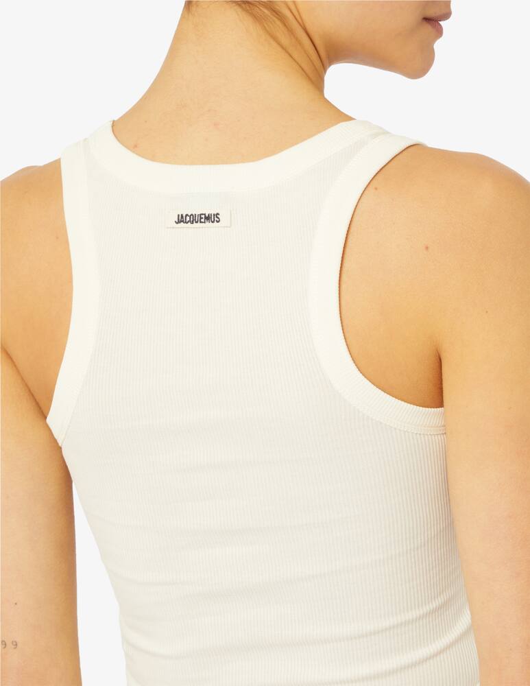 rinascente Jacquemus Canotta le debardeur gros grain