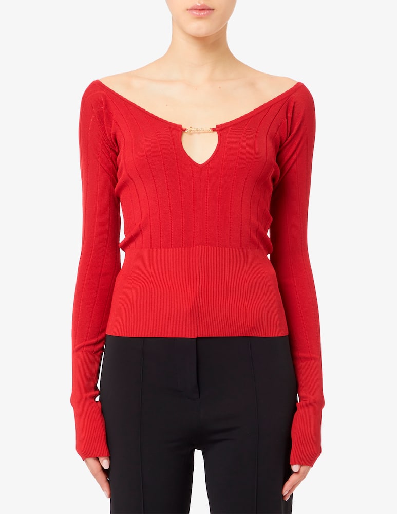 rinascente Jacquemus Le haut pralu knitted top