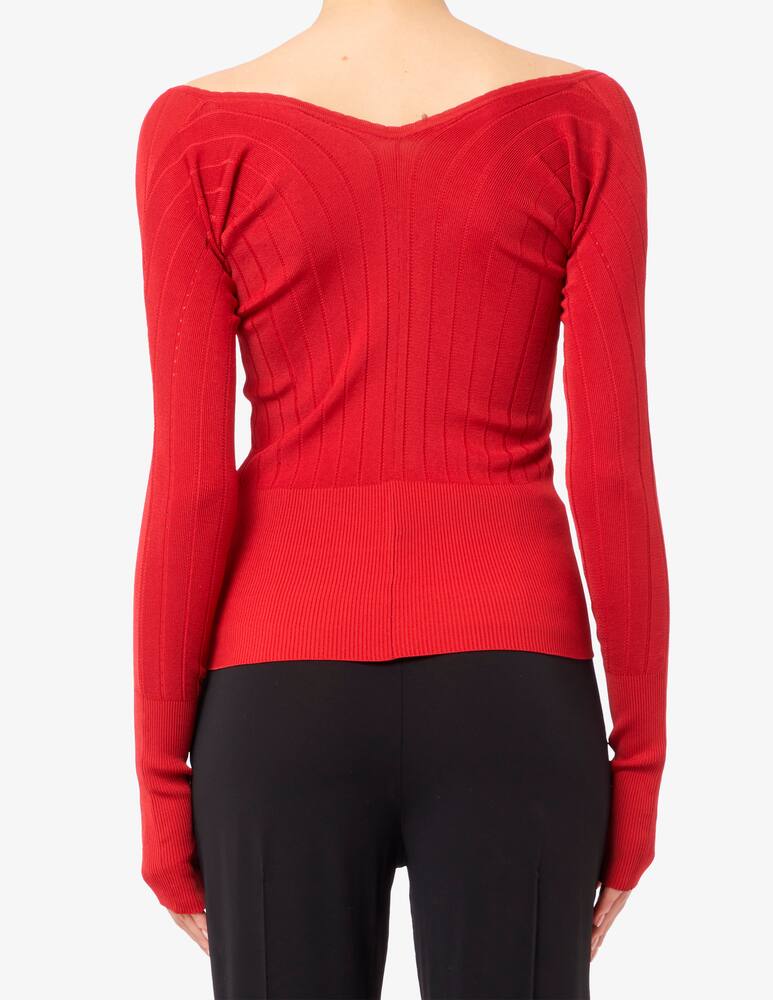 rinascente Jacquemus Le haut pralu knitted top