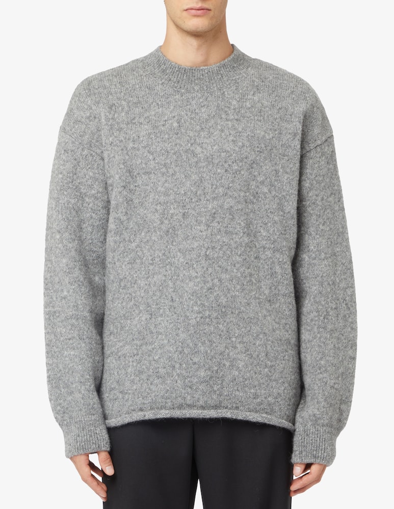 Jacquemus Retro logo knitted crewneck jumper - picture 1 Jacquemus Retro logo knitted crewneck jumper - picture 1