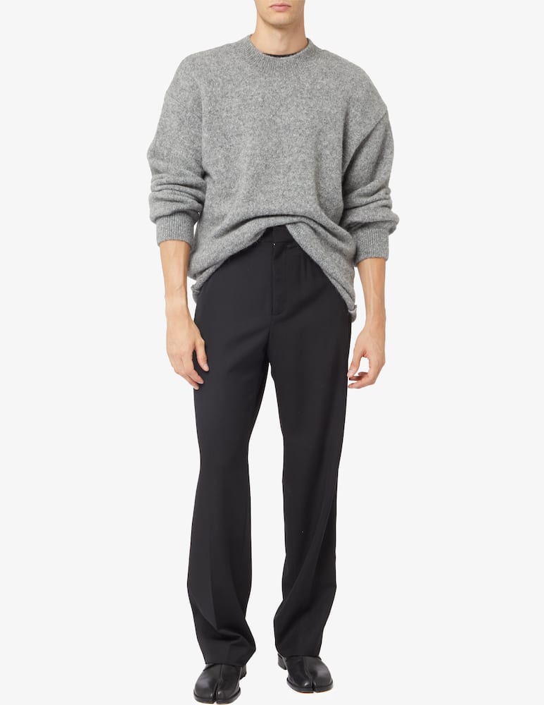 rinascente Jacquemus Retro logo knitted crewneck jumper