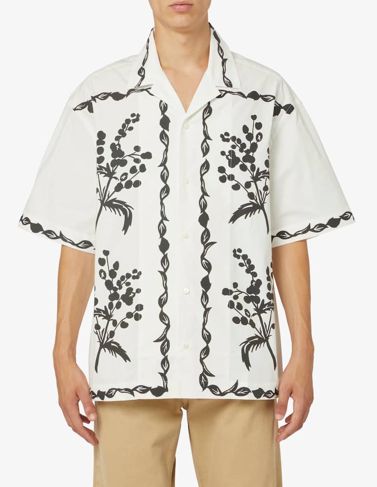 Jacquemus Camicia maniche corte jean mimosa stampe - immagine 1 Jacquemus Camicia maniche corte jean mimosa stampe - immagine 1