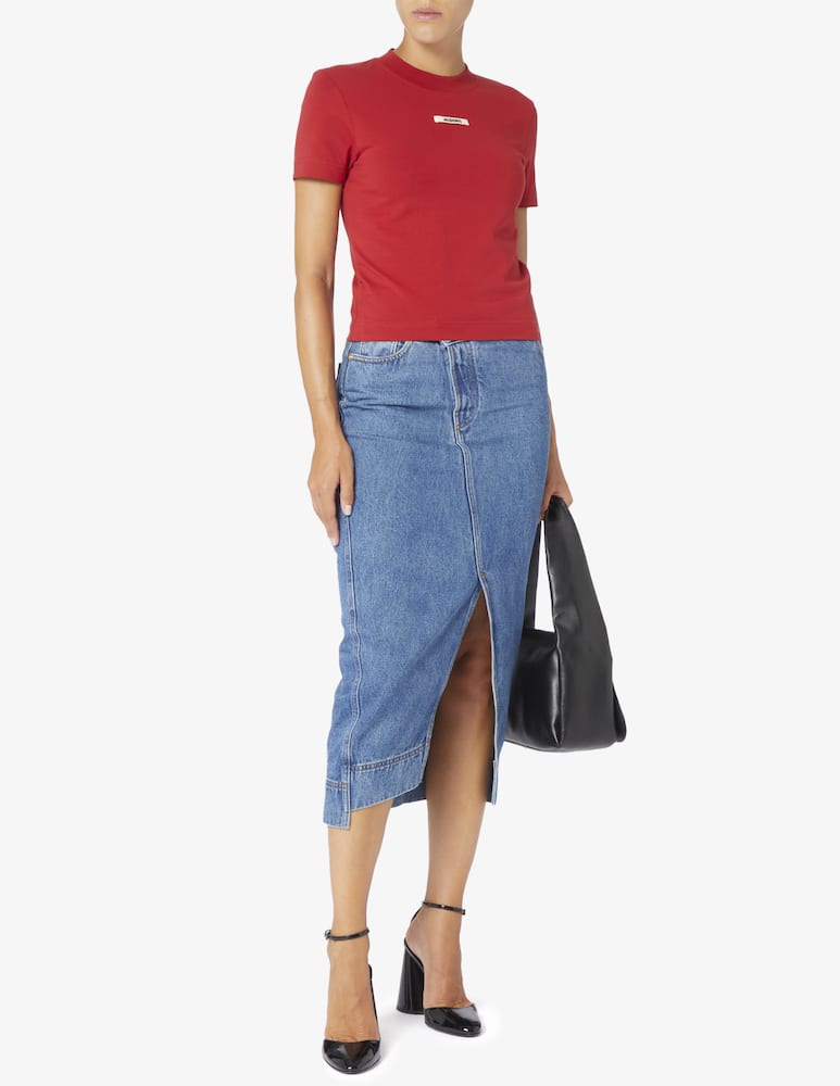 rinascente Jacquemus De-nimes skirt