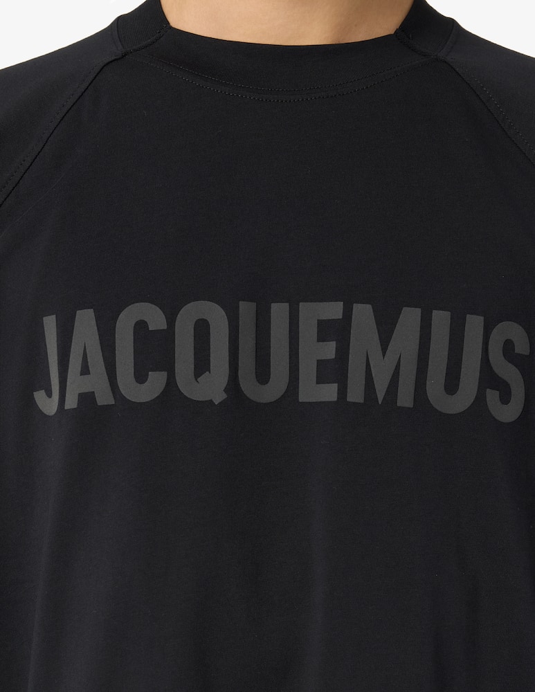 rinascente Jacquemus Maglietta typo logo ton sur tone