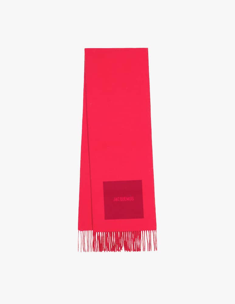 Jacquemus Sciarpa l'echarpe rond carre - immagine 1 Jacquemus Sciarpa l'echarpe rond carre - immagine 1