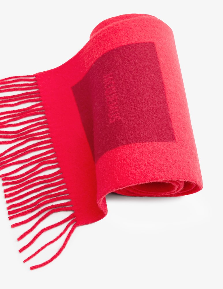 Jacquemus Sciarpa l'echarpe rond carre - immagine 2 Jacquemus Sciarpa l'echarpe rond carre - immagine 2