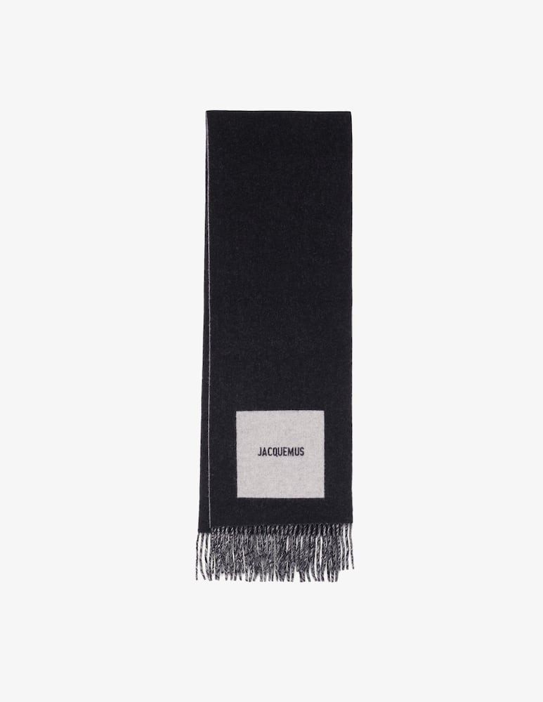 Jacquemus Sciarpa l'echarpe rond carre - immagine 1 Jacquemus Sciarpa l'echarpe rond carre - immagine 1