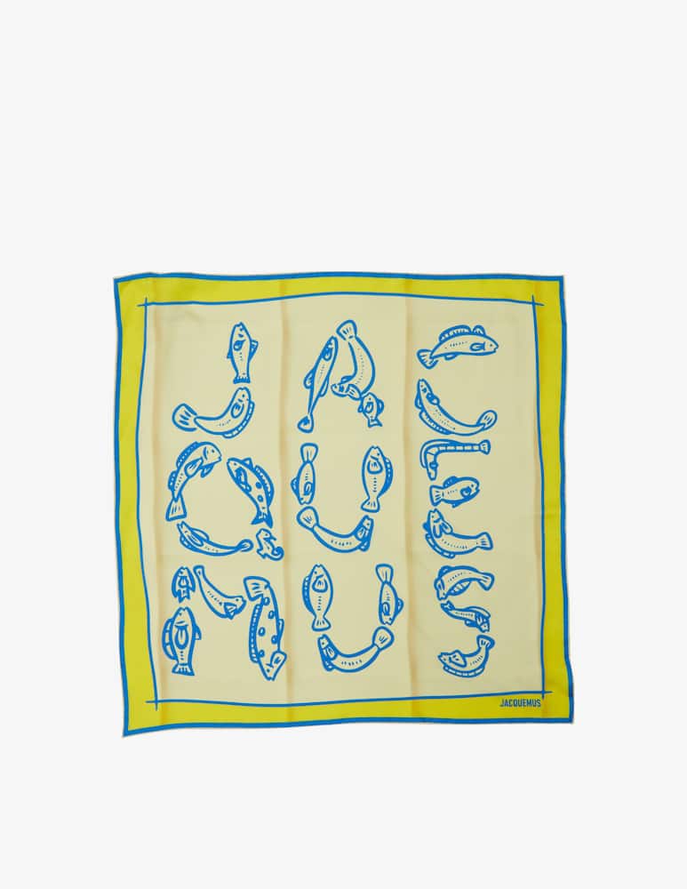 Jacquemus Bandana Le bandana pesco - immagine 1 Jacquemus Bandana Le bandana pesco - immagine 1