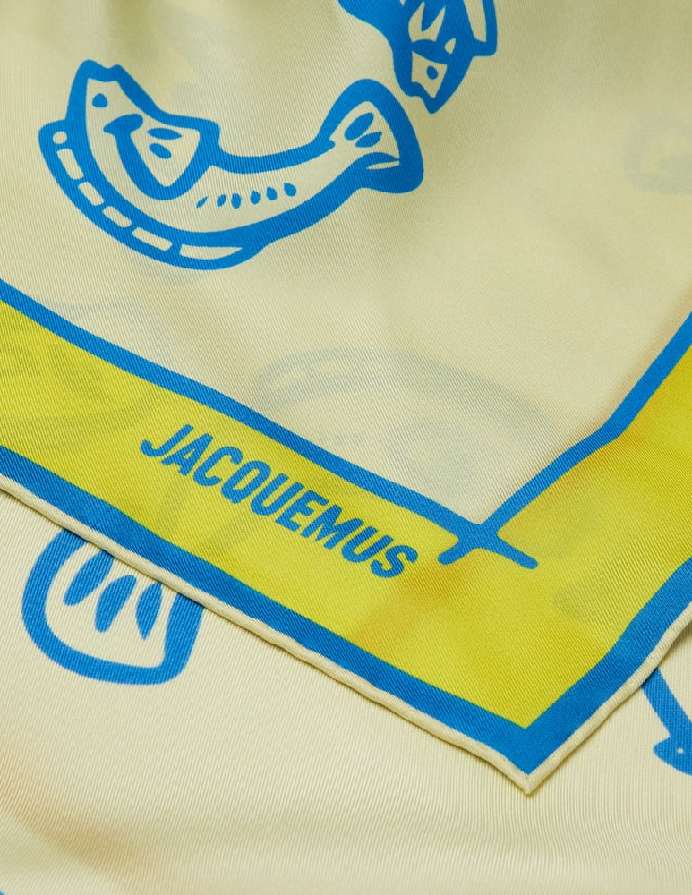 Jacquemus Bandana Le bandana pesco - immagine 2 Jacquemus Bandana Le bandana pesco - immagine 2