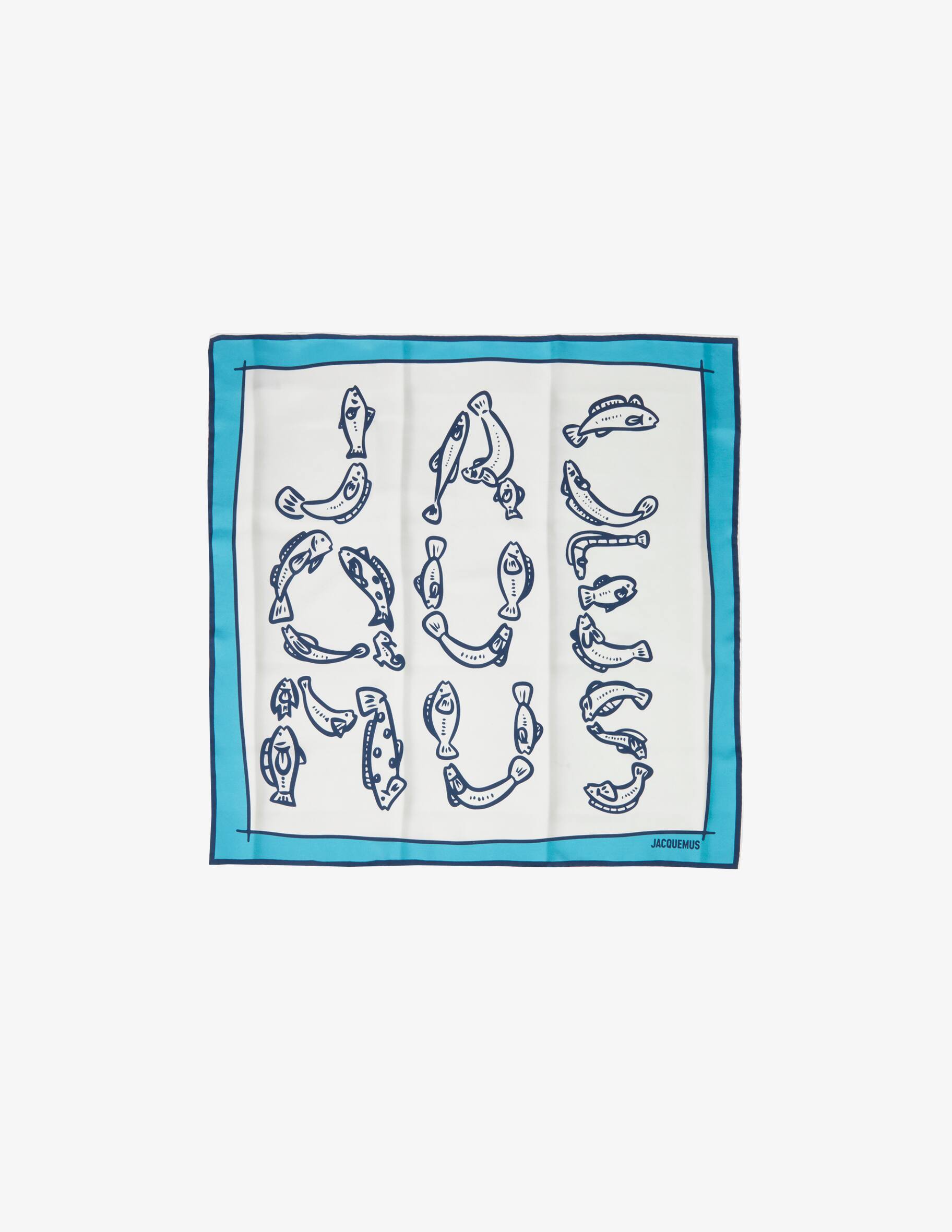 Shop Jacquemus Bandana Le bandana pesco on Rinascente