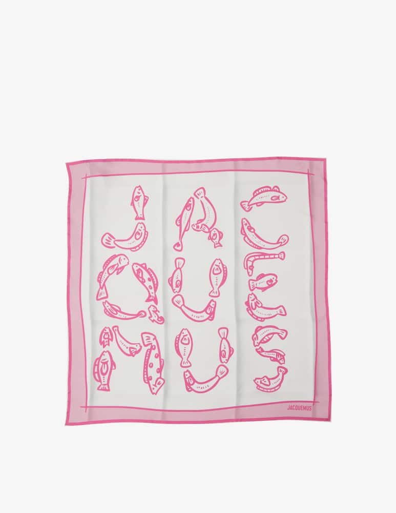Jacquemus Bandana Le bandana pesco - immagine 1 Jacquemus Bandana Le bandana pesco - immagine 1