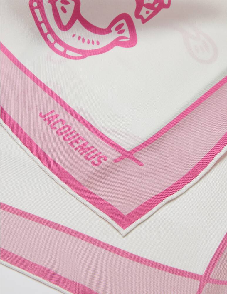 rinascente Jacquemus Bandana Le bandana pesco