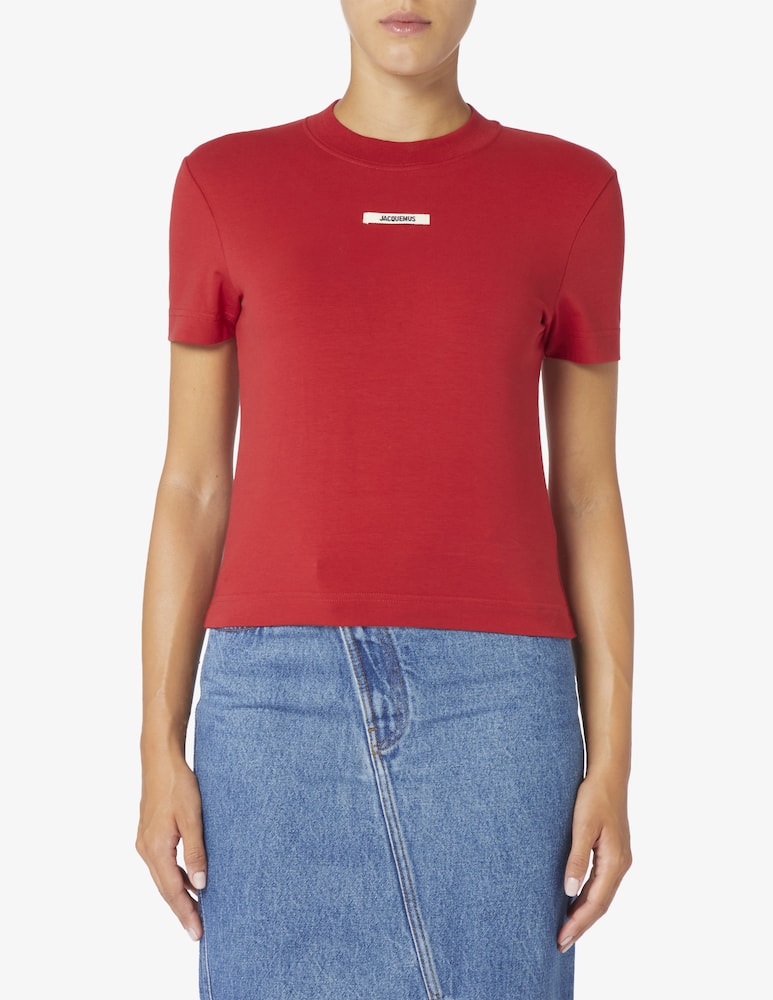 Jacquemus T-shirt in cotone - immagine 1 Jacquemus T-shirt in cotone - immagine 1