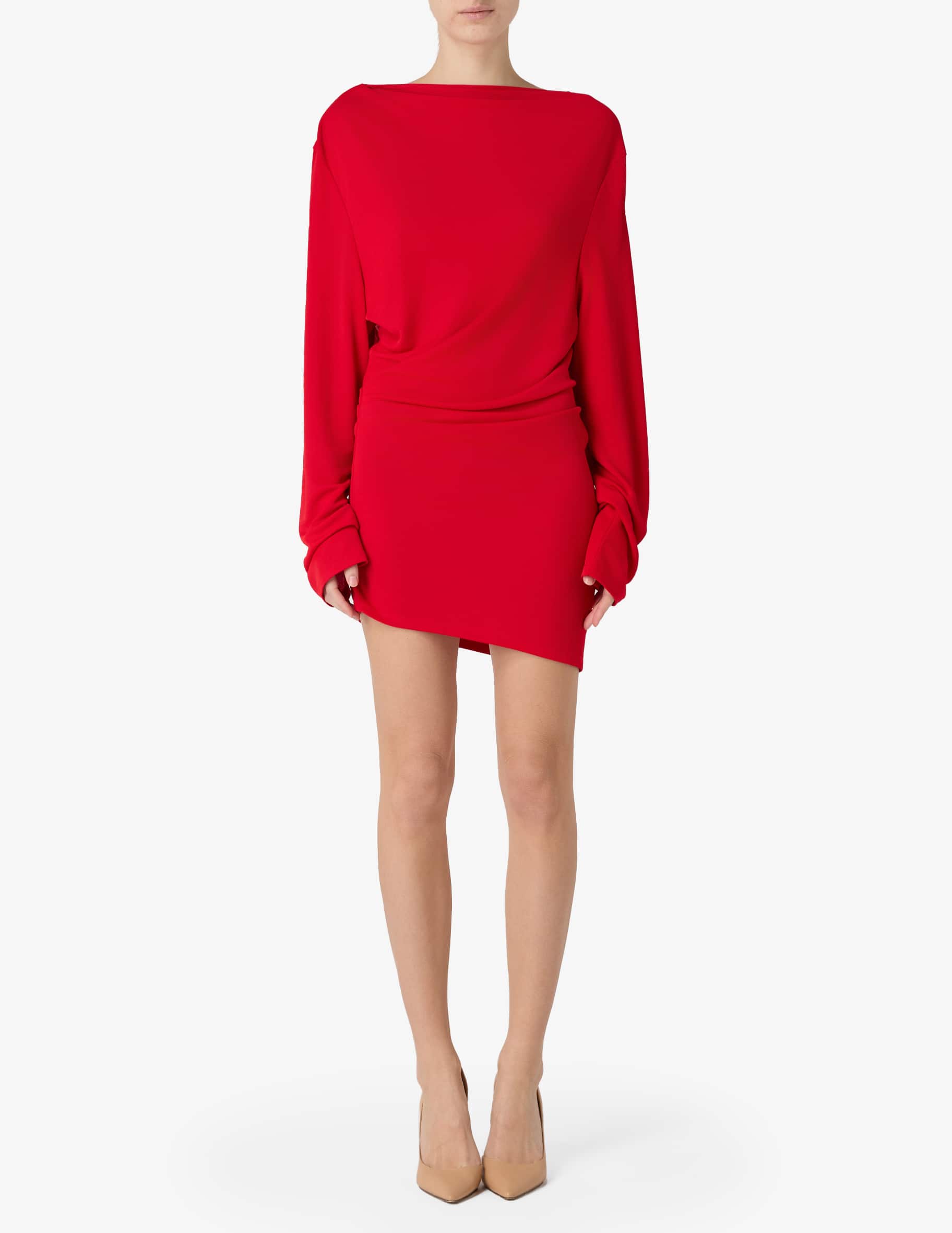 Shop Jacquemus La Robe Croisiere dress on Rinascente