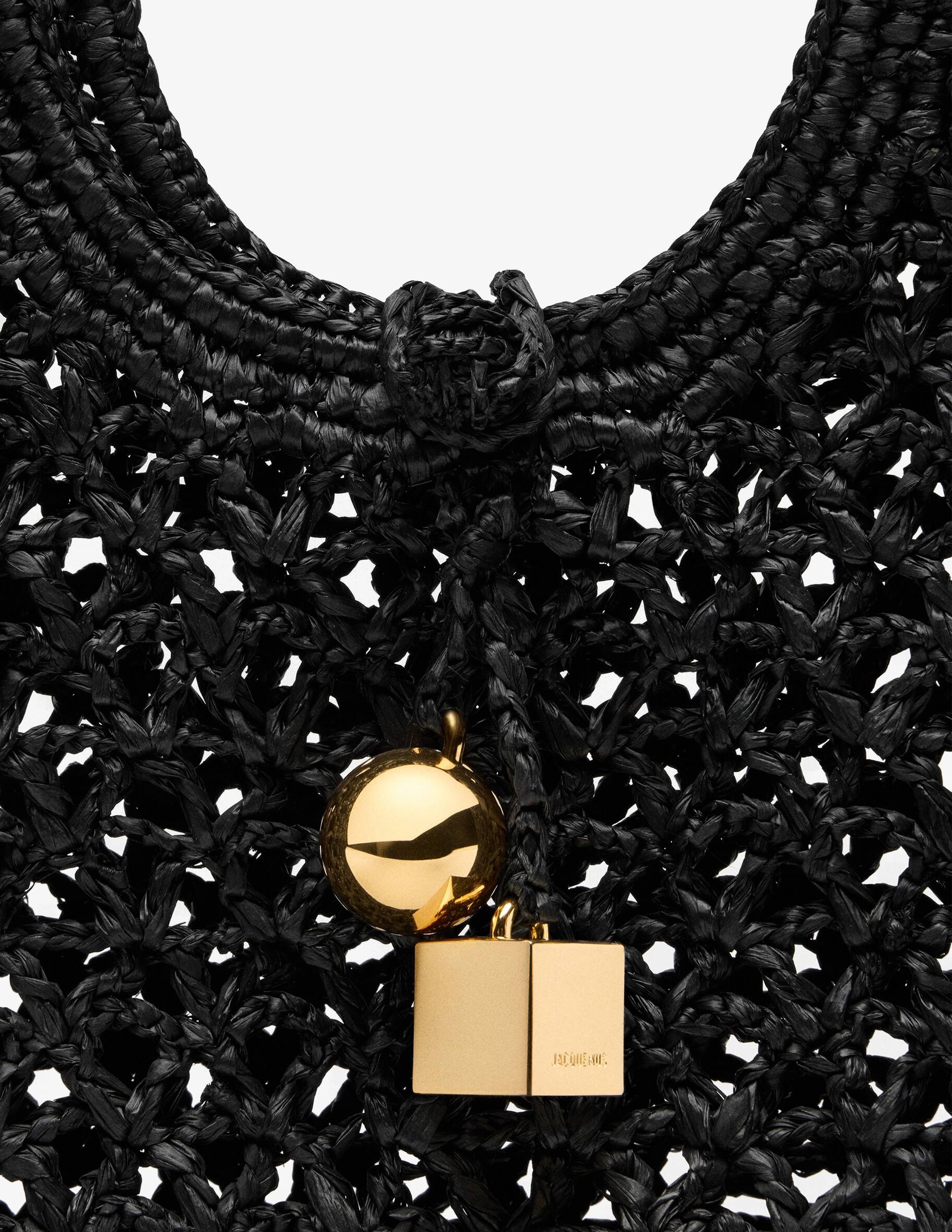 Shop Jacquemus Le Petit Carre Spiaggia bag on Rinascente