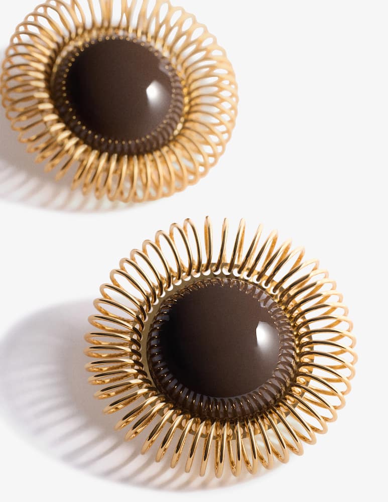 rinascente Jacquemus Orecchini Tournesols