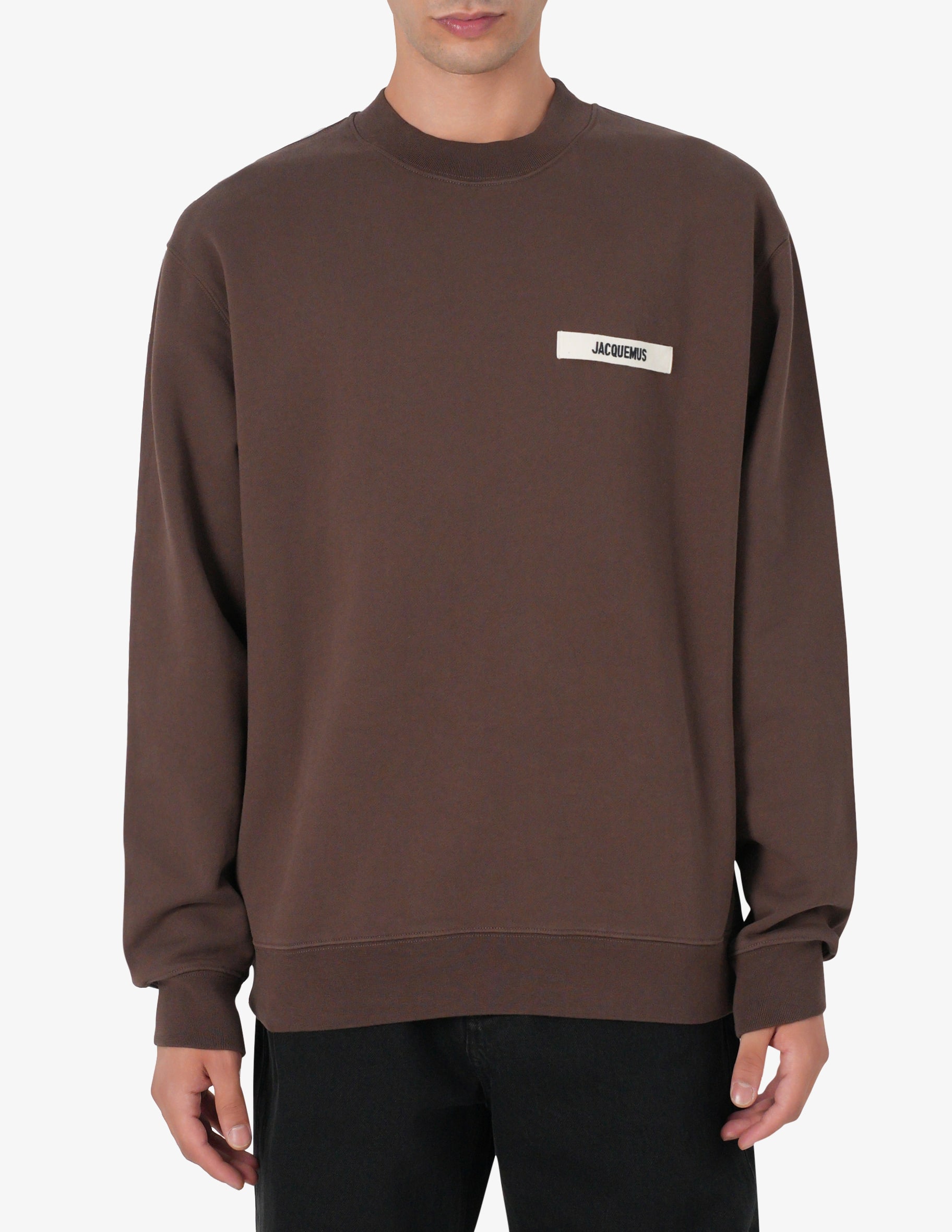 Shop Jacquemus Le sweatshirt gros grain on Rinascente