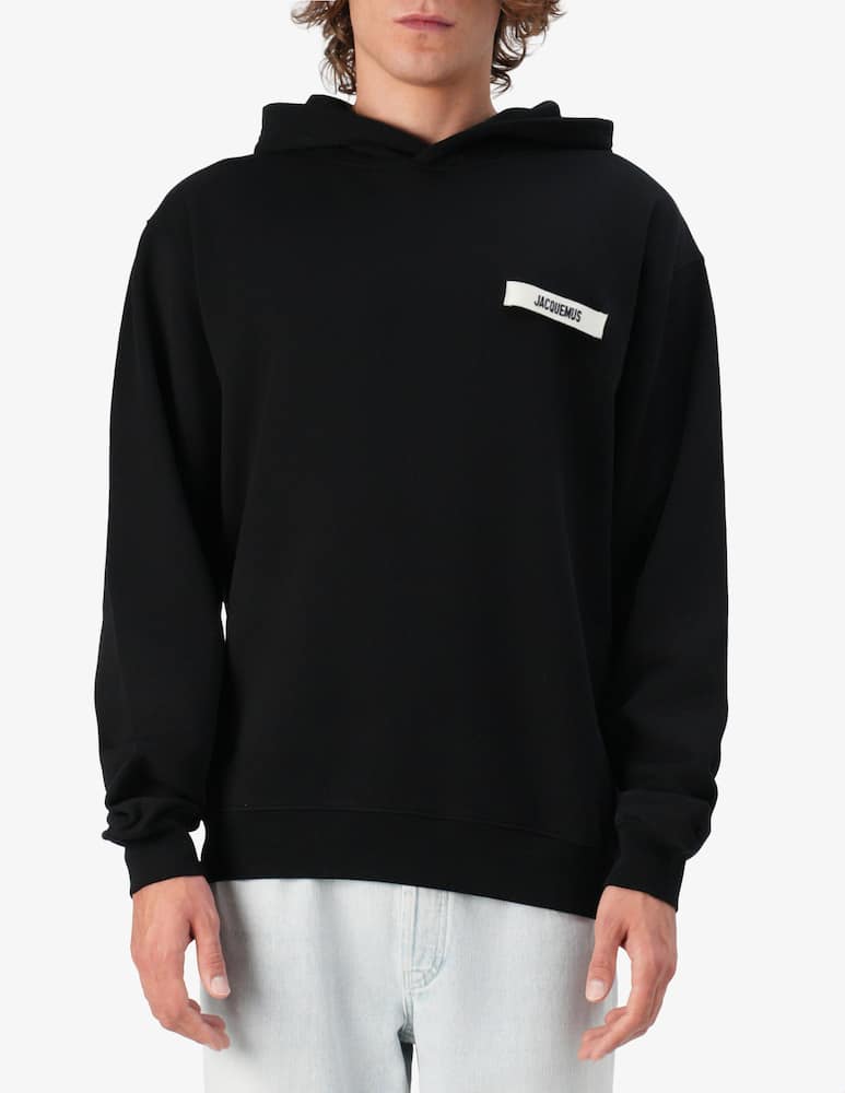 Jacquemus Hooded grosgrain sweatshirt - picture 1 Jacquemus Hooded grosgrain sweatshirt - picture 1