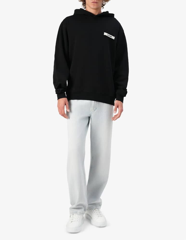 Jacquemus Hooded grosgrain sweatshirt - picture 2 Jacquemus Hooded grosgrain sweatshirt - picture 2