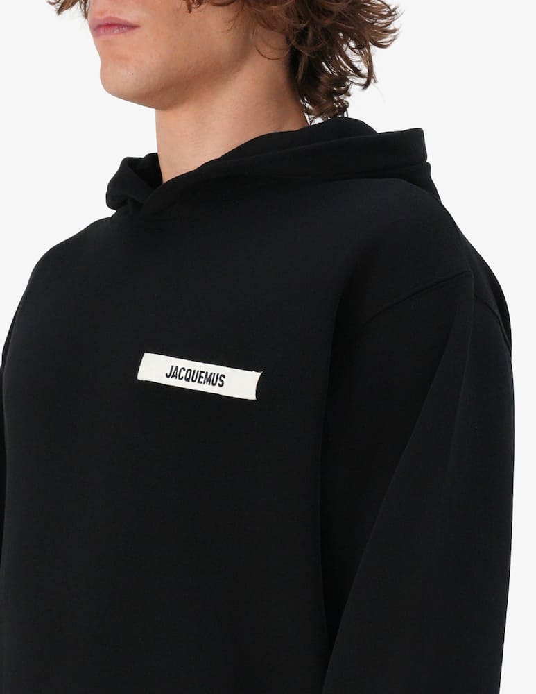Jacquemus Hooded grosgrain sweatshirt - picture 4 Jacquemus Hooded grosgrain sweatshirt - picture 4