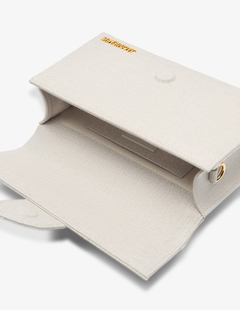 Jacquemus Borsa lino Le Grand Bambino - immagine 5 Jacquemus Borsa lino Le Grand Bambino - immagine 5