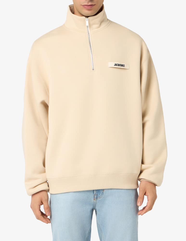 Jacquemus Felpa Le Camionneur Gros Grain - immagine 1 Jacquemus Felpa Le Camionneur Gros Grain - immagine 1