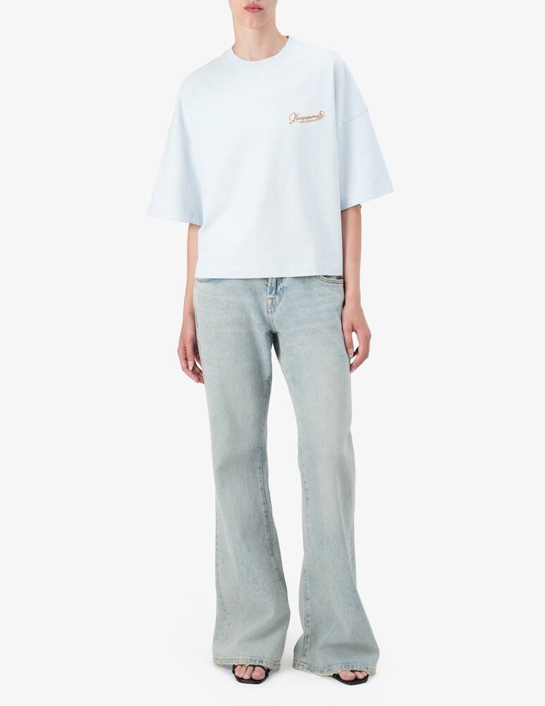 rinascente Jacquemus Boxy logo t-shirt