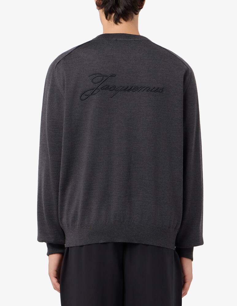 rinascente Jacquemus Maglia ricamata Le Sweater