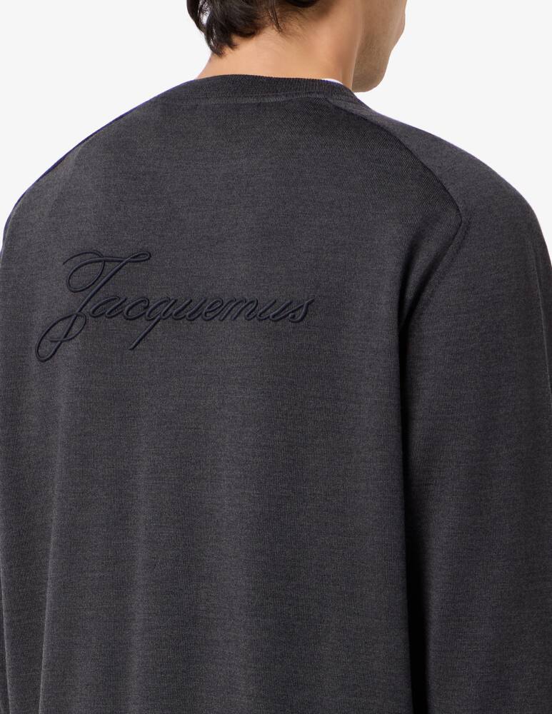 rinascente Jacquemus Maglia ricamata Le Sweater