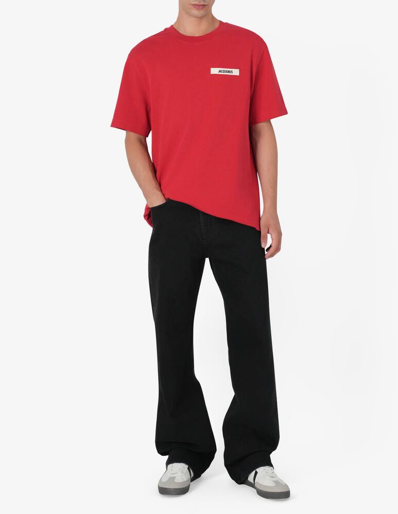 rinascente Jacquemus Grosgrain detail t-shirt