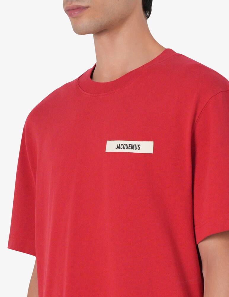 rinascente Jacquemus Grosgrain detail t-shirt