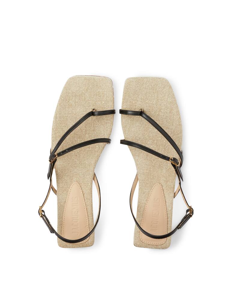 Jacquemus Mule con tacco basso in pelle Basgia - immagine 3 Jacquemus Mule con tacco basso in pelle Basgia - immagine 3