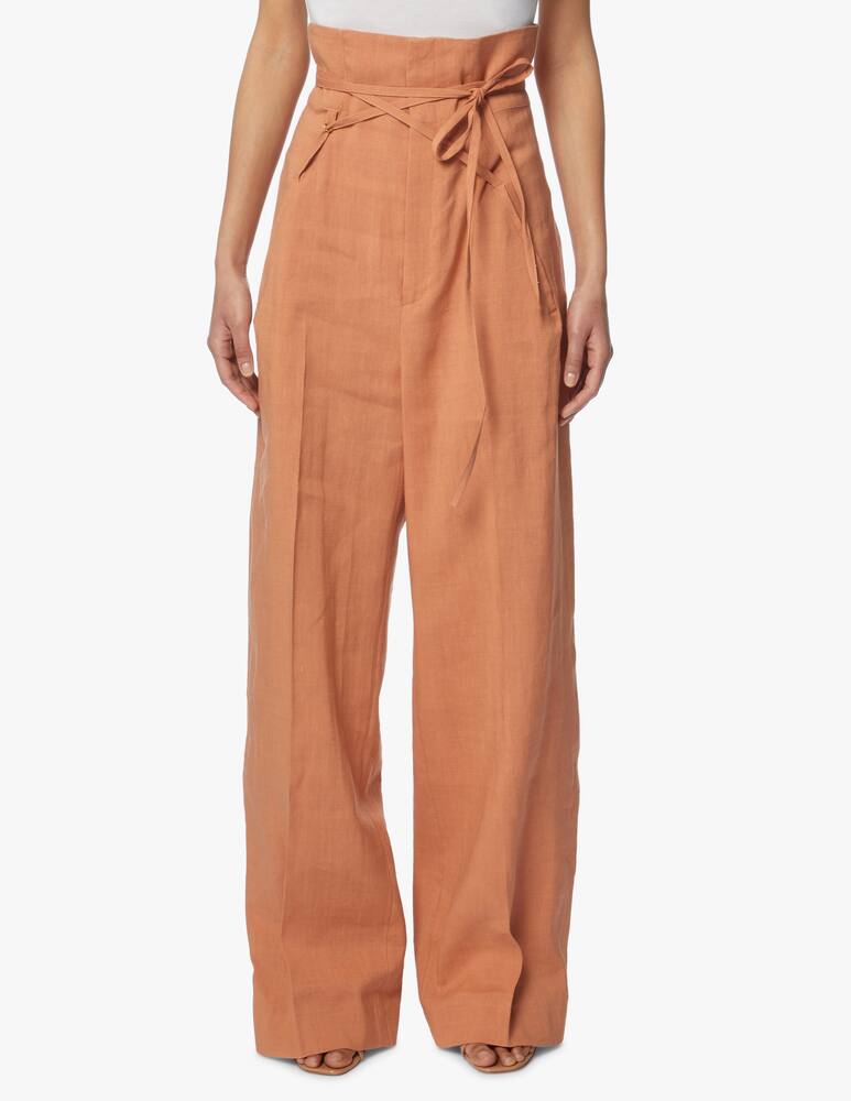 rinascente Jacquemus Novio high rise palazzo trousers