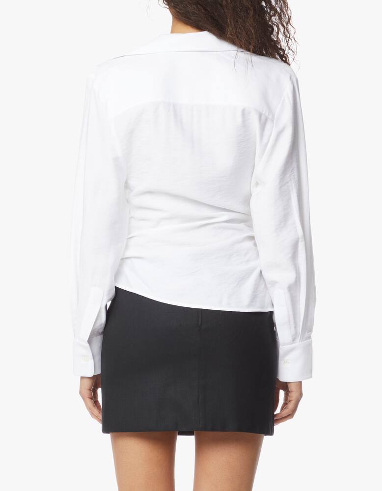 rinascente Jacquemus Camicia asimmetrica con nodo Bahia