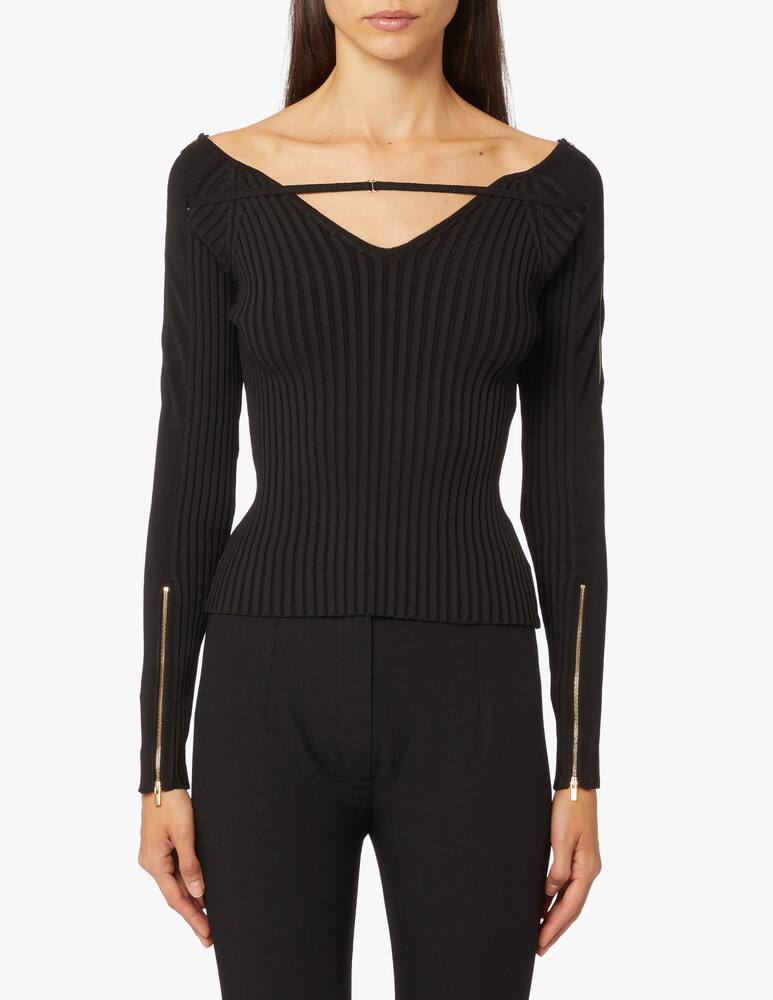 rinascente Jacquemus Ribbed sweater La Maille Oro
