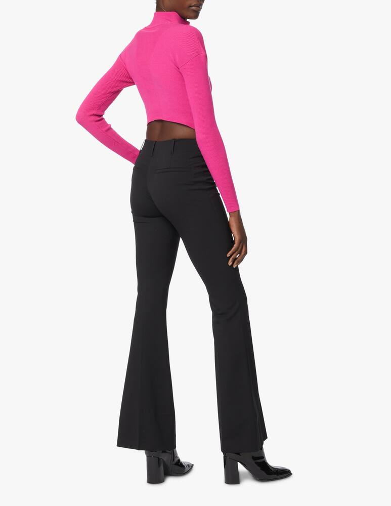 rinascente Jacquemus High rise flare trousers Pinu