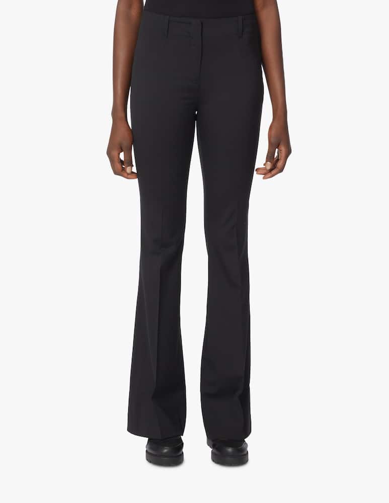rinascente Jacquemus High rise flare trousers Pinu