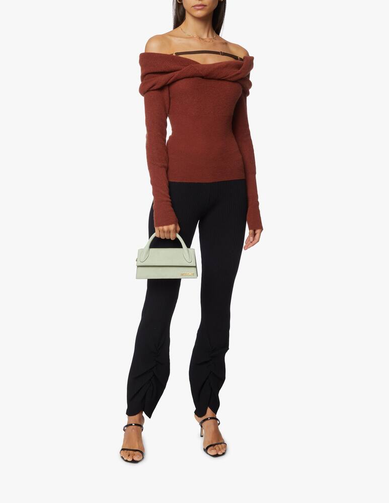 rinascente Jacquemus Off-the-shoulder sweater La Maille Ascua