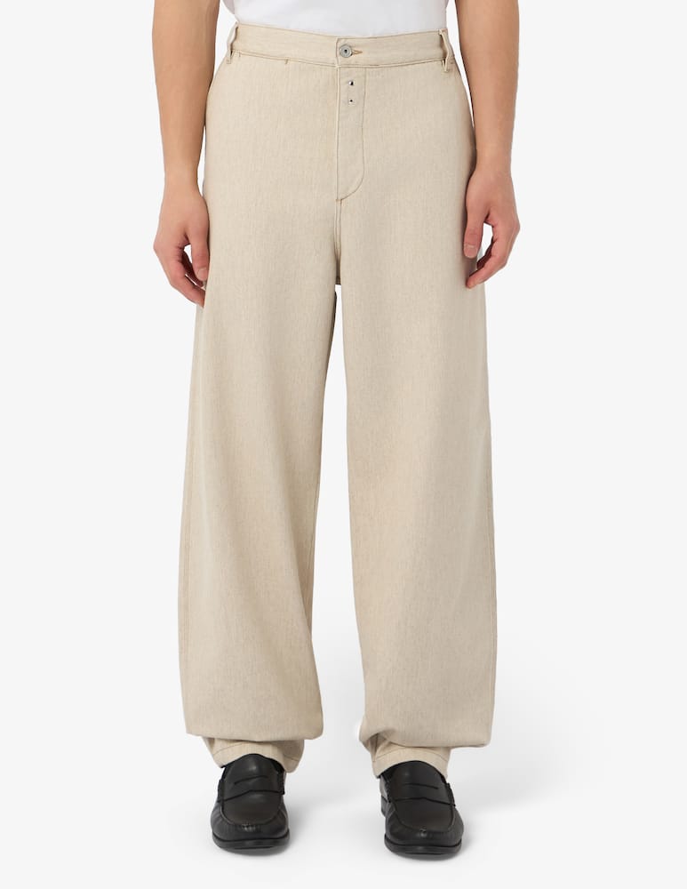 rinascente Jacquemus Paysan wide leg trousers