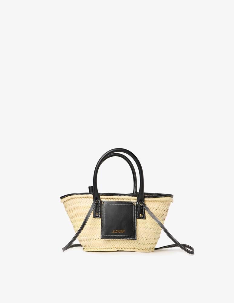 Jacquemus Shopper a mano in rafia Petit panier - immagine 1 Jacquemus Shopper a mano in rafia Petit panier - immagine 1