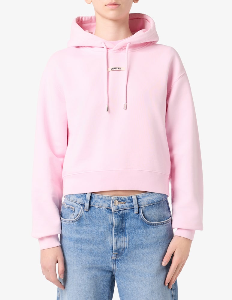 Jacquemus Felpa con cappuccio Le Hoodie - immagine 1