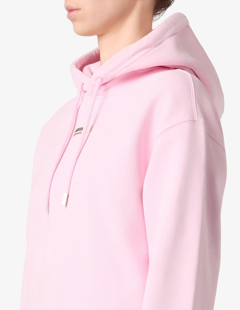 Jacquemus Felpa con cappuccio Le Hoodie - immagine 4