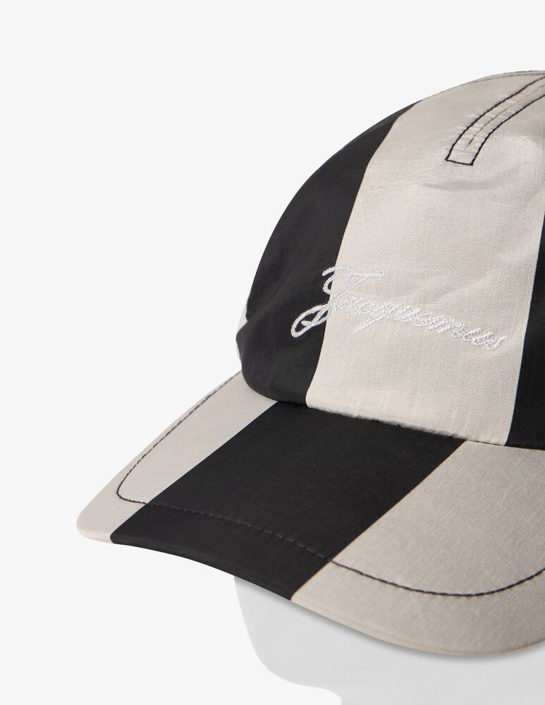 rinascente Jacquemus Striped baseball cap