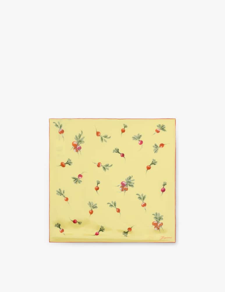 rinascente Jacquemus Radish print foulard