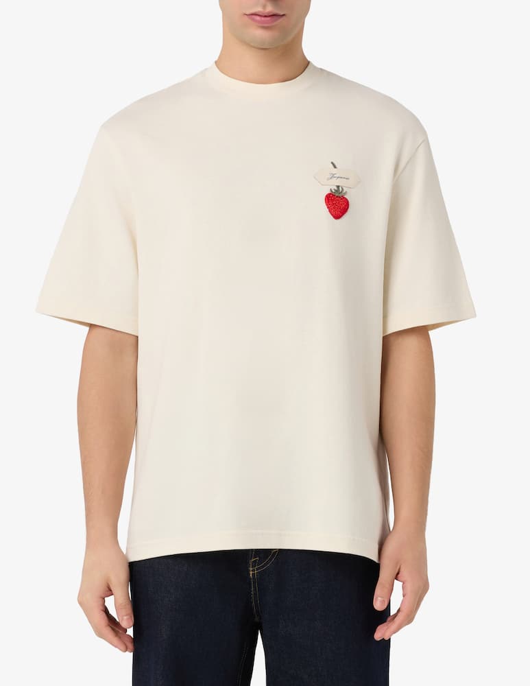 rinascente Jacquemus T-shirt patch fragola